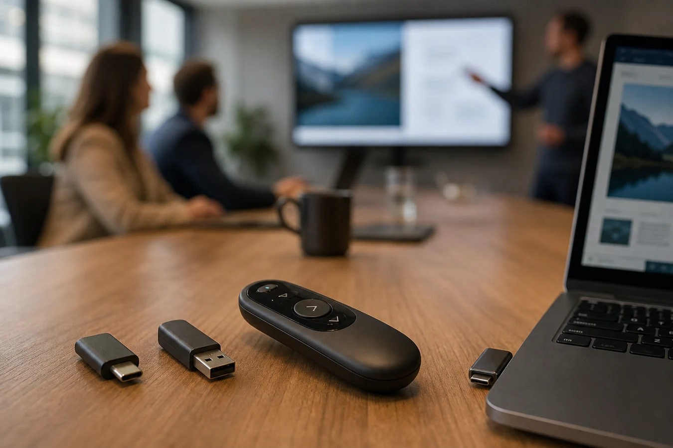 USB-C and Dongles for Wireless Presentation Remotes